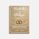 Plaque de Noces